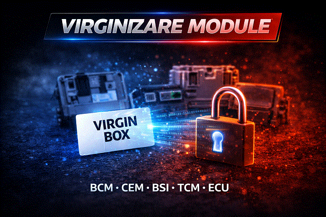 virginizare module auto iasi